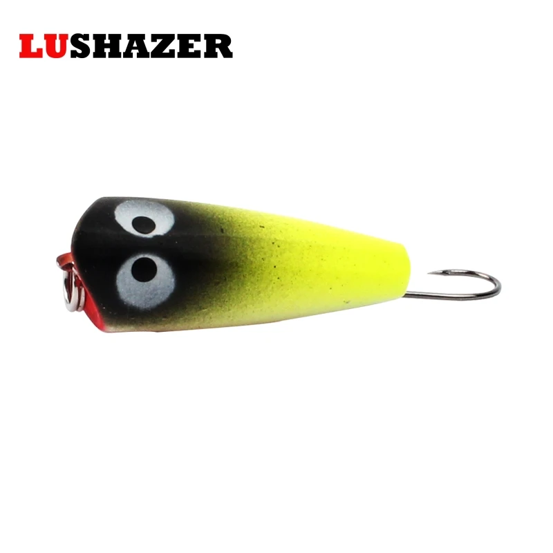 LUSHZER popper Рыбная 2 5 см 1 2g Ангело воблер приманка для рыбы приманки рыболовные