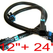 Longyue 2 комплект LS1 кислорода O2 Сенсор 30 см и 60 см удлинитель набор Camaro Firebird