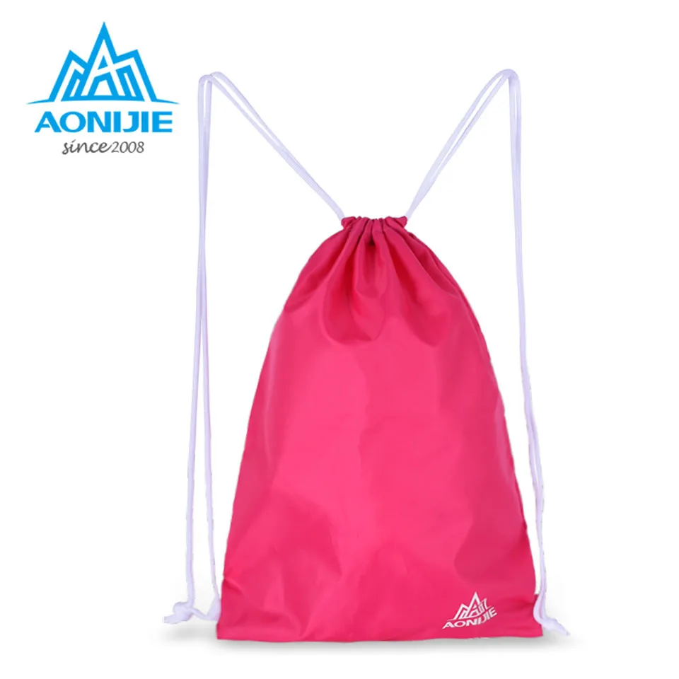 AONIJIE Travel font b Storage b font Bag Outdoor Sport Gym Drawstring Backpack Women Men Ultralight