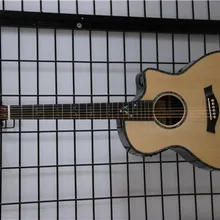 Акустическая Гитары Тай 916 Массив ели перламутр инкрустация с эквалайзером