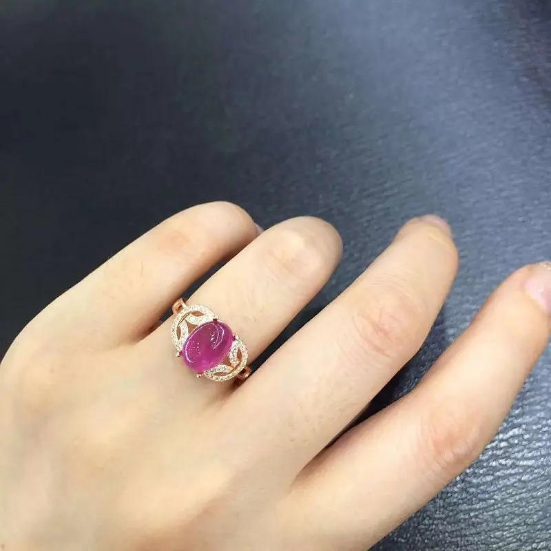 

2017 Qi Xuan_Fashion Jewelry_Tourmaline Stone Elegant Woman Rings_Rose Gold Color Fashion Rings_Manufacturer Directly Sales