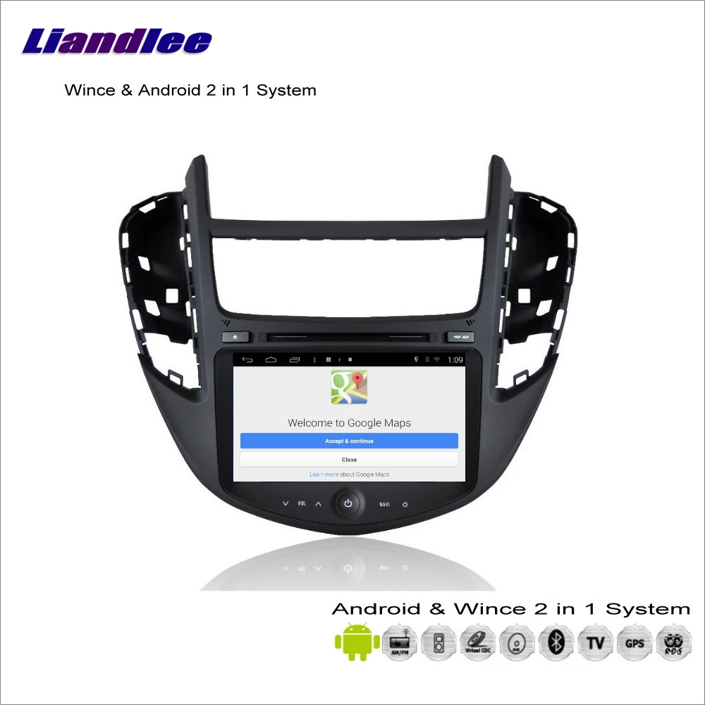 Liandlee для Chevrolet/модель Holden Trax 2013~ Автомобильный Радио dvd-плеер gps Nav навигационная карта навигационная система Wince& Android S160