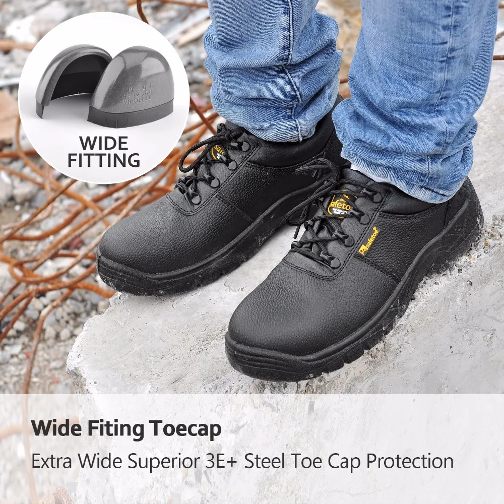 extra wide safety shoes uk