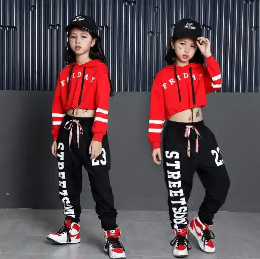 hip hop dance clothes for girl