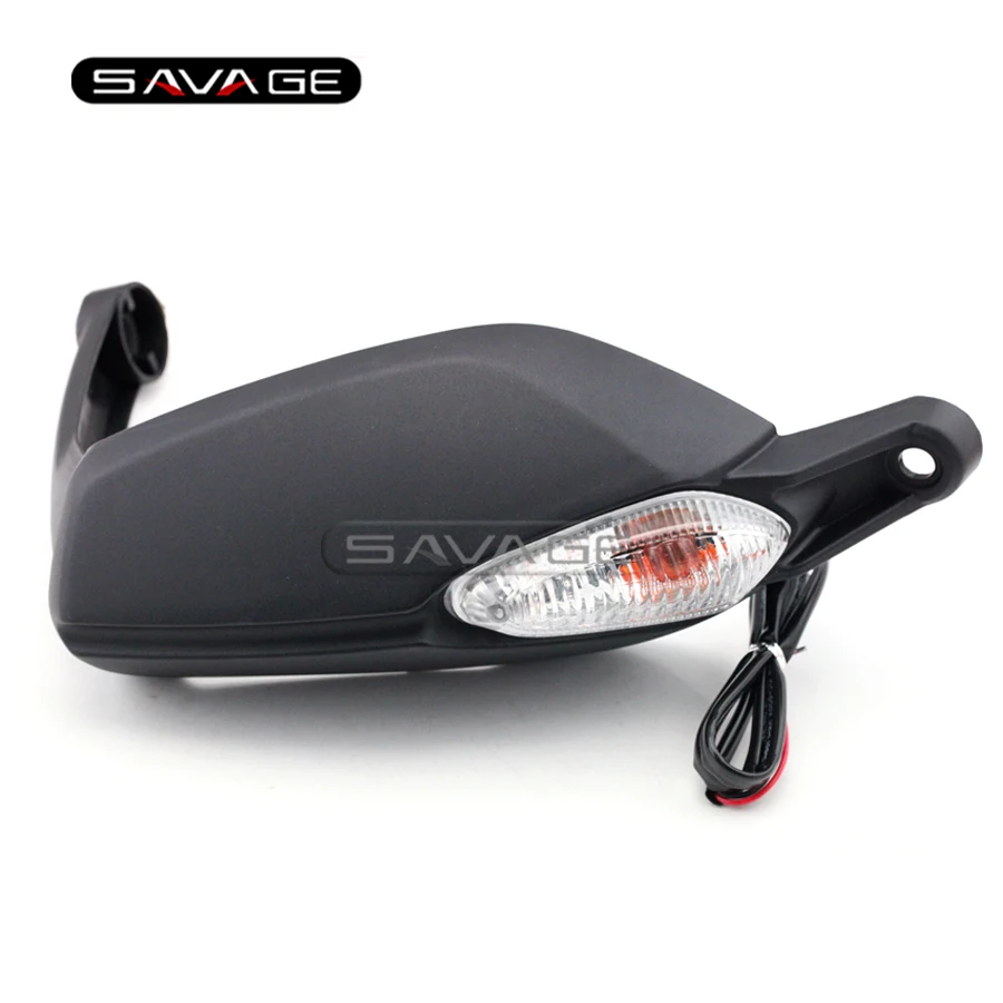 

For DUCATI Hypermotard 820/Hyperstrada 821 2013 2014 2015 Motorcycle Right Brake Side HandGuard Handlebar Hand Guard with Light