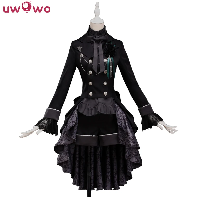 Anime Black Butler Kuroshitsuji Undertaker Cosplay Costume Full Suit Uniform