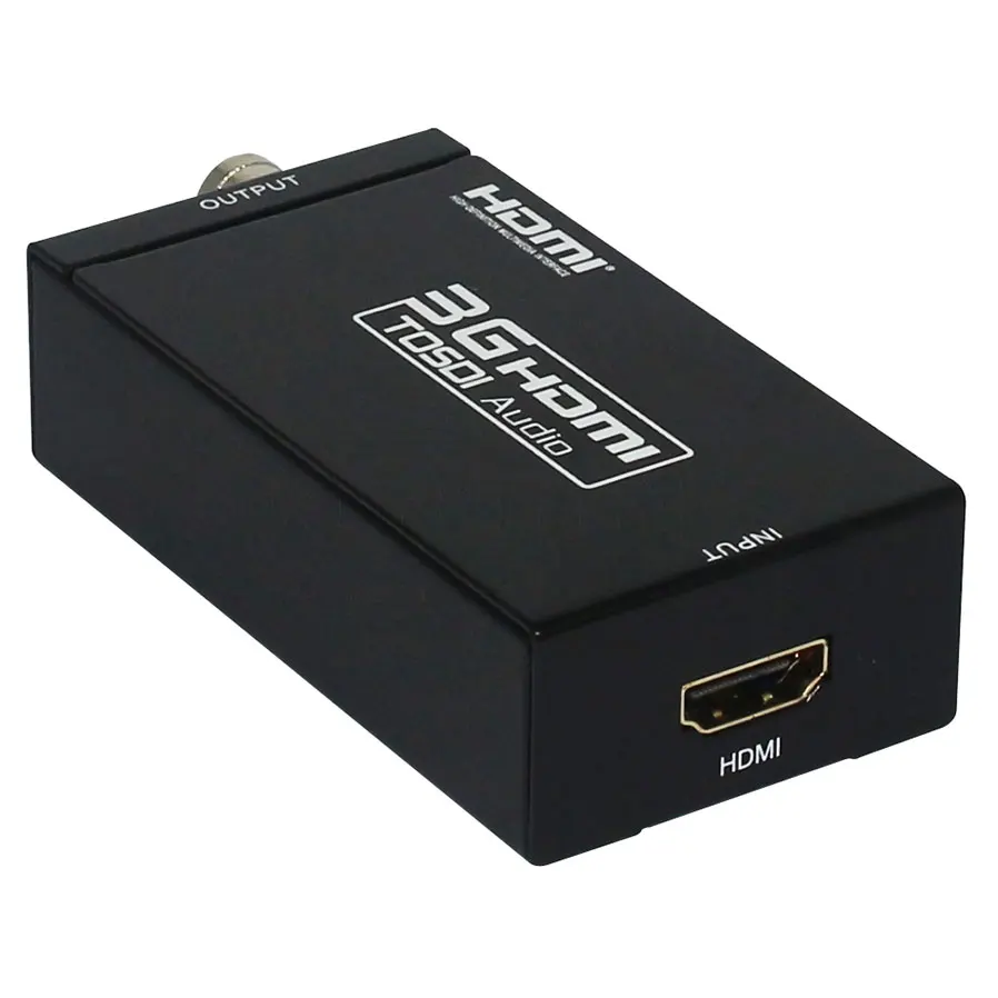 Мини HDMI к SDI конвертер ЕС штекер 1080 P 3g HD HDMI к адаптер SDI видео конвертер с адаптером питания для вождения HDMI