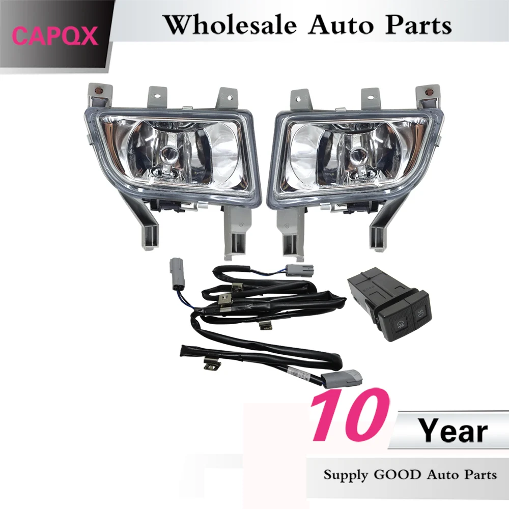 

CAPQX For Mazda FAMILY 323 For Protege BJ 2001-2008 For Astina Lantis 1.8 4D 5D Front Driver Fog Light Running Lamp DRL Fog Lamp