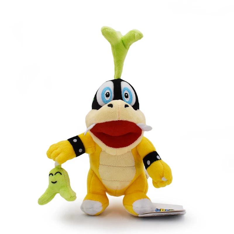 

8inch 20cm Super Mario Lggy Koopa Bowser Koopalings Plush Doll Toy Lggy Koopa Stuffed Plush Toys With Tag Gfit For Children