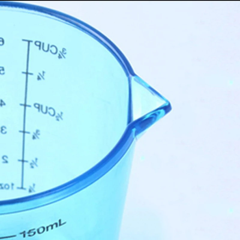 150 мл Пластиковые весы мерный стакан кухонные измерительные инструменты кухонный инструмент для выпечки аксессуары измерительные чашки для выпечки