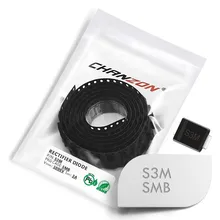 50 шт.) S3M SMD выпрямительный диод 3A 1000 V SMB(DO-214AA) 3 А 1000 Вольт электронные диоды кремния