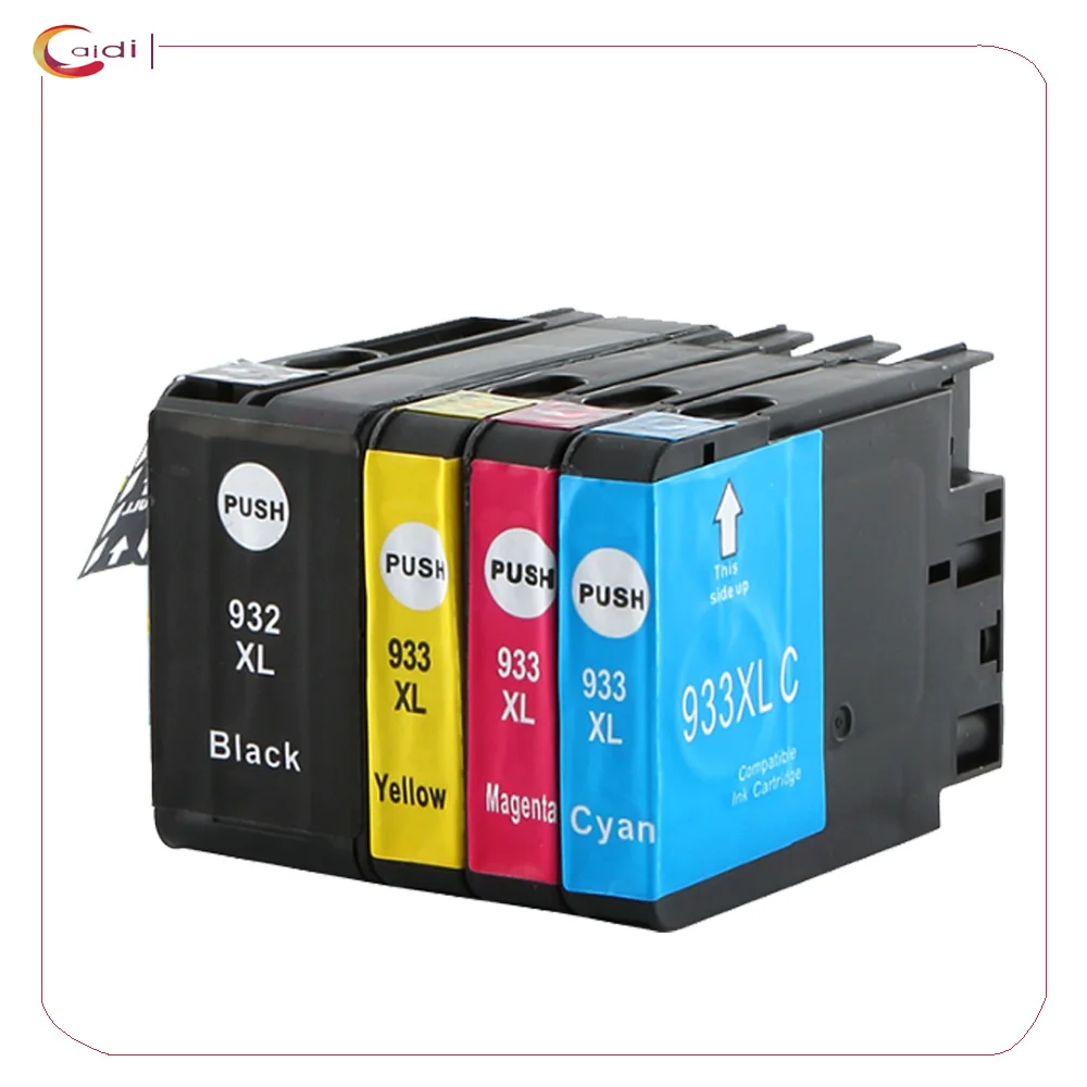 Compatible Ink Cartridge for HP 932 XL 933 XL (1 Black, 1 Cyan, 1