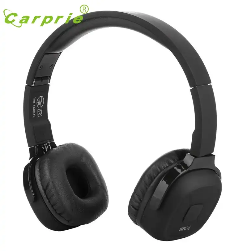 Супер бас беспроводной на ухо Bluetooth наушники с микрофоном, аудио и проводной режим Jan24 MotherLander горячая распродажа - изображение