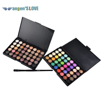 

40 Colors Matte Pigment Eyeshadow Palette Cosmetic Makeup Set Eye Shadow + Eyeshadow Brush