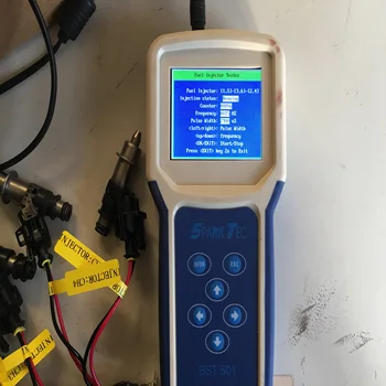 

Free shipping BST501,6 channel fuel injectors/fuel pump/air conditioning compressor tester and cleaning tool