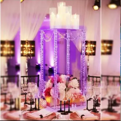 

wedding props cake stand 60cm tall acrylic crystal wedding road lead wedding centerpiece event party decoration