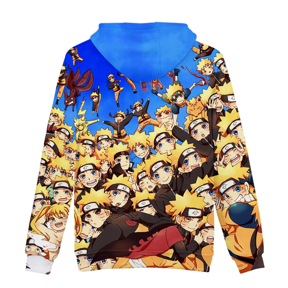 New 3D Printing Hoodie Anime Naruto Hooded Fashion Hip Hop Sweatshirt 3D Naruto Hoodies Men Pullovers Winter/Autumn Outwear