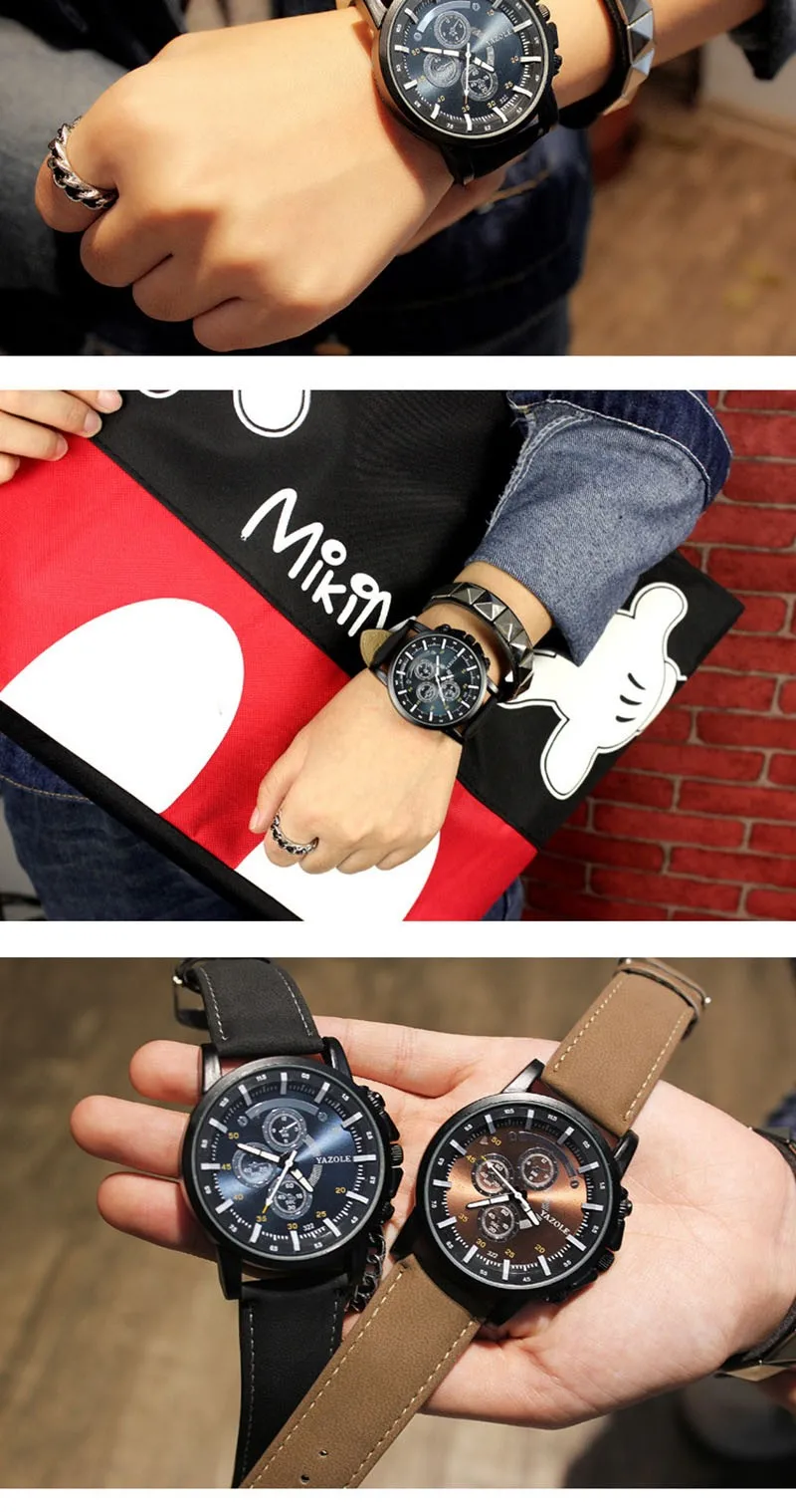 YAZOLE, мужские спортивные часы, мужские часы, Топ бренд, роскошные светящиеся мужские часы, мужские часы, erkek kol saati, relogio masculino