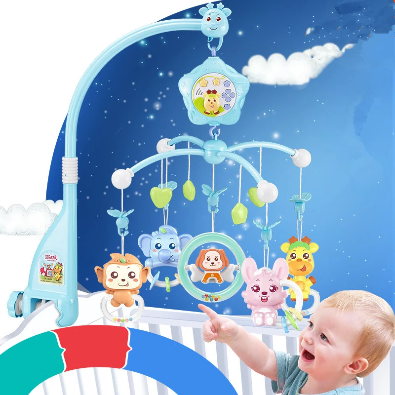 Remote Control Baby Rattle Toys Age 0 12 Months With Mobile