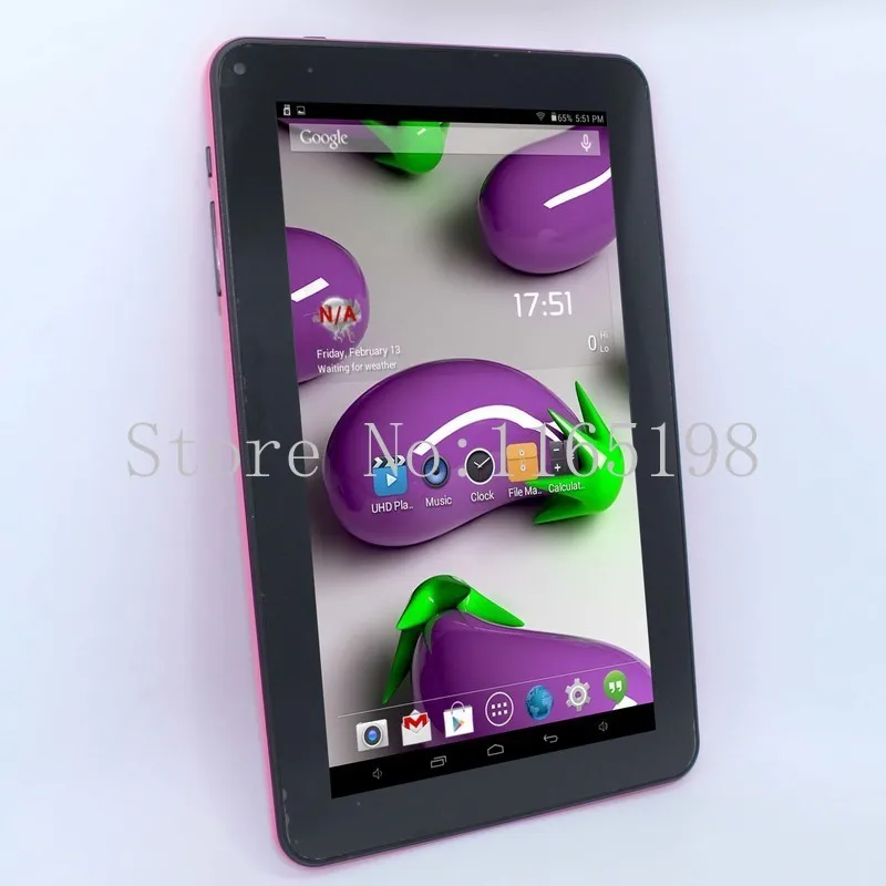 

Glavey Quad Core pc tablets 9 inch Android 4.4 Allwinner A33-2 Dual Camera WIFI bluetooth G-sensor OTG Capacitive Screen