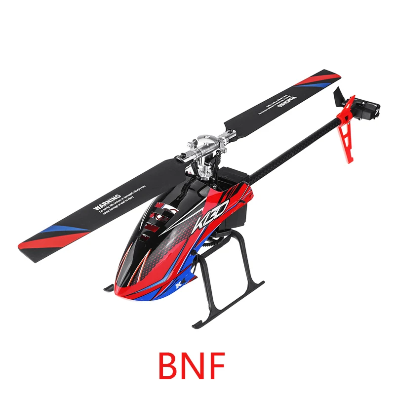 US $163.00 XK K130 BNF Version Without Transmitter 6CH Brushless RC Helicopter Compatible with FUTABA SFHSS