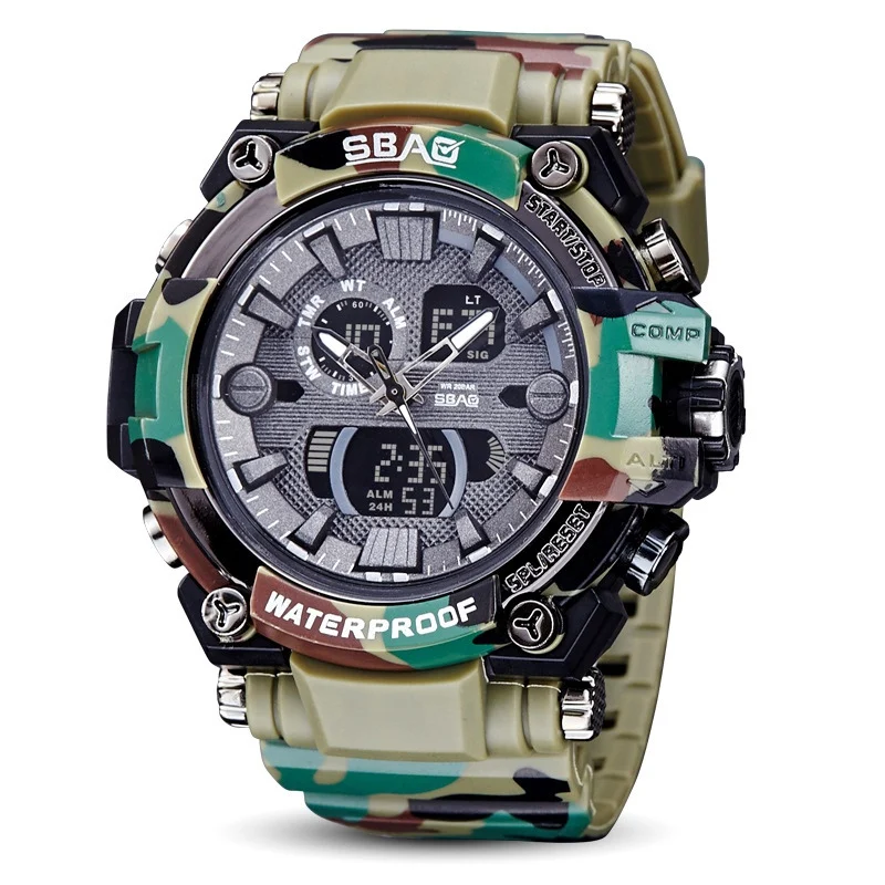 

Multi-function Men Sports Watches Waterproof Digital Electronics Watches Wristwatches reloj