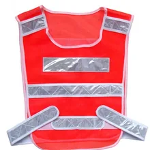 10 шт./партия, сетчатый светоотражающий жилет для взрослых с высокой видимостью, дорожный жилет, рабочий жилет