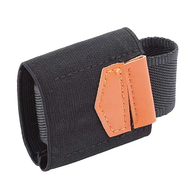 Men Women Elastic Band Card Wallet Holder Small Minimalist Business ID