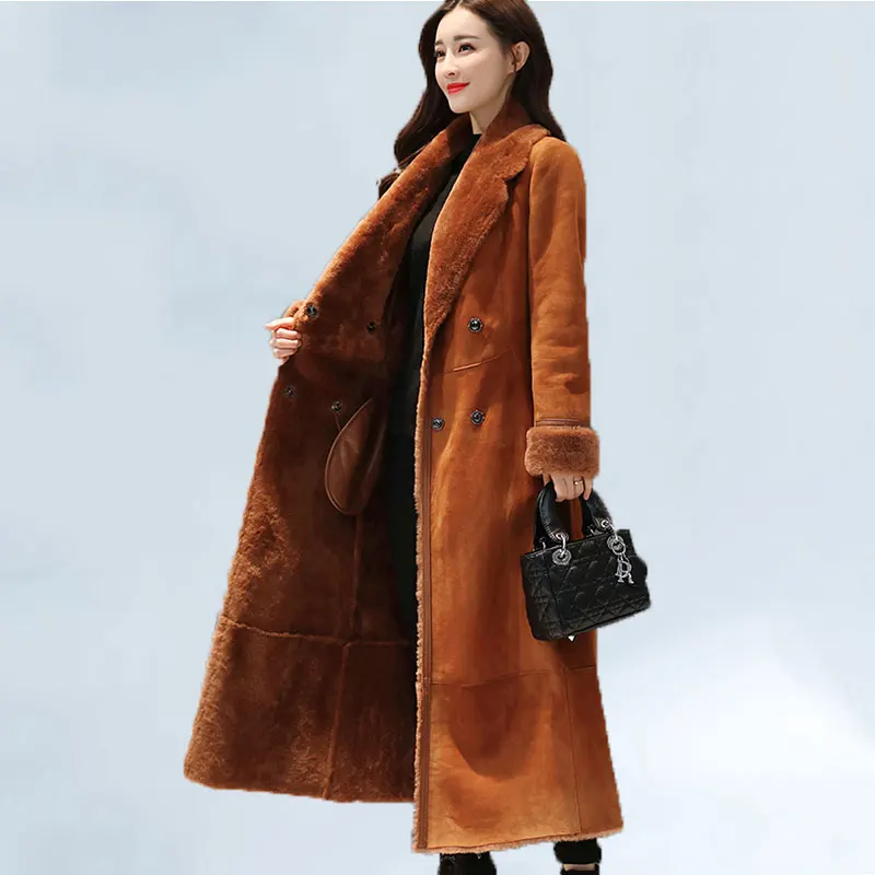 

2019 Winter Jacket Coat Women Casual Warm Jackets Outerwear Fashion Suede Lamb Wool Cotton Coat Plus Velvet Thick Woolen Coats