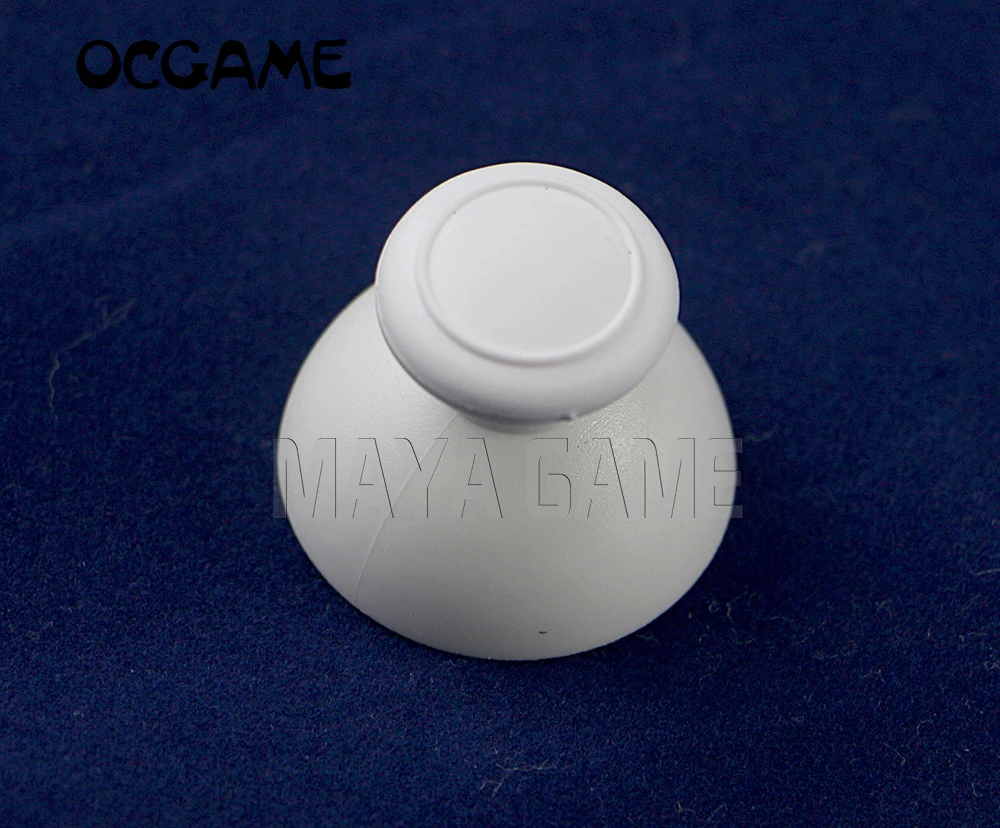Ocgame Analogico Levette Cap Analogico Thumb Grip Stick Cap Per Nintendo Wii Controller 3D Joystick Cap Bianco 5 Pz/Lotto