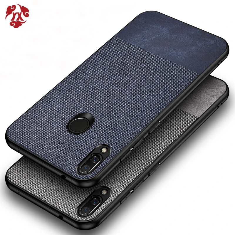

Xiaomi Redmi Note 7 Case Cloth Fabric Silicone Soft Edge Shockproof Cover for Redmi Note 5 7 Pro Plus Redmi S2 Y2 6 6A GO Case