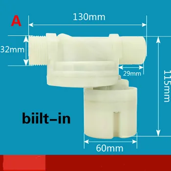 

Solar water tank pool Automatic water tower water level controller Control valve plastic Float valve inlet valve switch