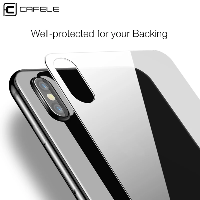 Оригинальная защитная пленка CAFELE для задней панели телефона iPhone X 10 ультратонкая