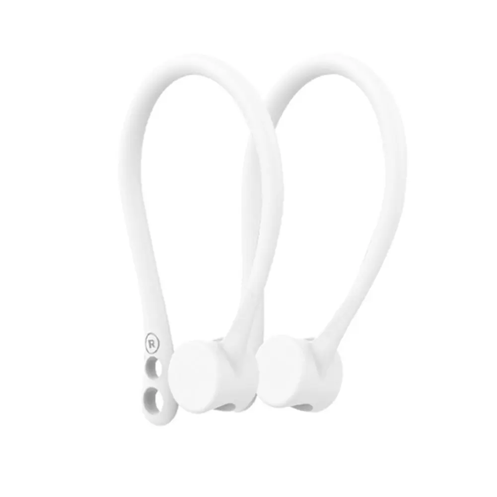 

1 Pair Protective Silicone Ergonomic Design Cycling Lightweight Earhook Wireless Earphone Soft Accessories Anti-lost For AirPods