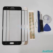 J7 prime Äußere Glas Für Samsung Galaxy J7 prime Front Glas Touch Screen Panel Digitizer Sensor Ersetzen Glas