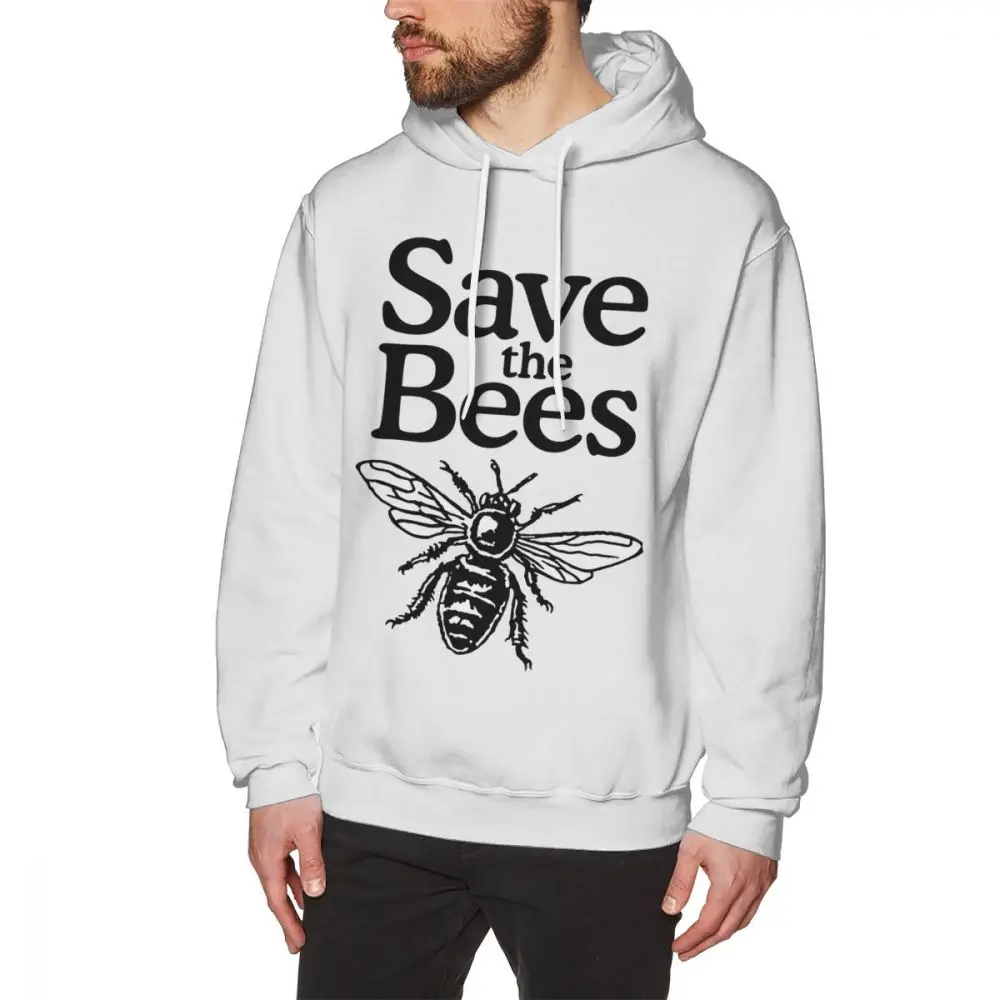

Save The Bees Beekeeper Quote Design Hoodies Unisex Popular Homme Tee Shirt Round Neck Sweatshirt