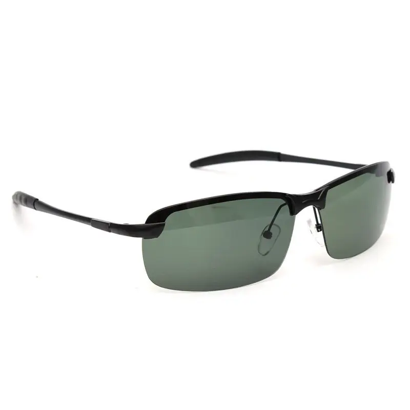 Bobing Спорт на открытом воздухе с защитой от ультрафиолета для рыбалки солнцезащитные очки темно-зеленая металлическая оправа поляризованные солнцезащитные очки для рыбалки
