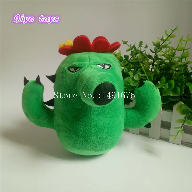 plants vs zombies cactus plush