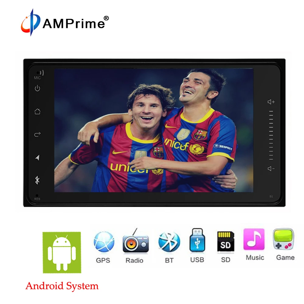 

AMPrime 7" inch 2 Din Android Car Multimedia Player HD Touch Screen 7001T Autoradio Wifi Bluetooth MP5 Radio Stereo Video Player