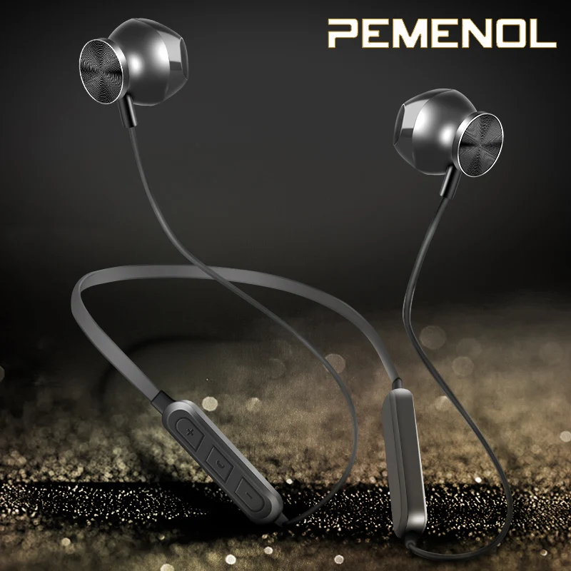 

2019 New Sport Bluetooth Earphone In-Ear Wireless IPX5 Waterproof Bluetooth Earpiece HiFi Stereo Sound Headset Earbuds With Mic