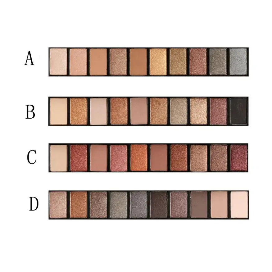 

2017 New 1PC 10 Colors Earth Matt Pearl Warm Smoked Eyeshadow Palette Eye Shadow Set Beauty Cosmetic Makeup Make Up Tool JU20.