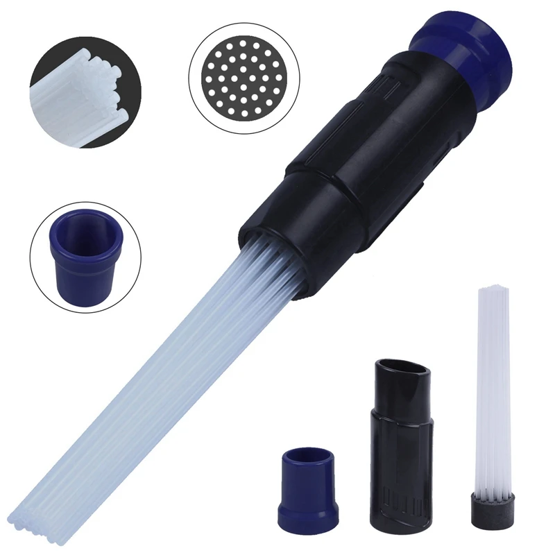 

Vacuum Cleaner Dust Dirt Remover Universal Attachment Interface Tool for Air Vents Keyboards Drawers Plants Dust Cleaning