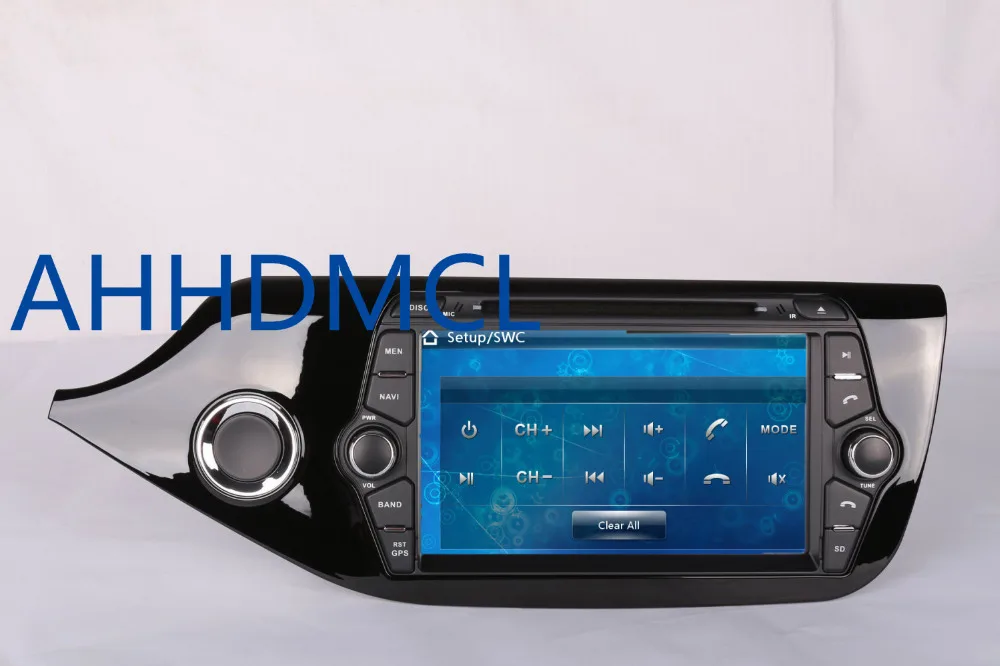 Best AHHDMCL Car Multimedia Player DVD Stereo Audio Radio GPS Navigation For Kia Ceed 2012 2013 2014 2015 2016 2017 3