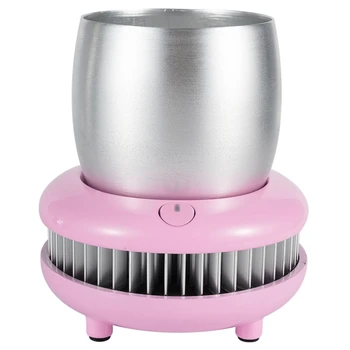 

12V Dual Portable Mini Refrigerator Electric Summer Drink Cooler Kettle Drink Instant Cooling Cup Car Home Cooler Freezer Us P