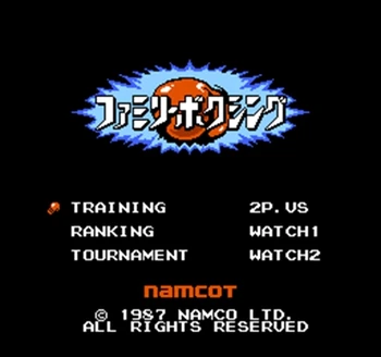 

Family Boxing Region Free 60 Pin 8Bit Game Card For Subor Game Players