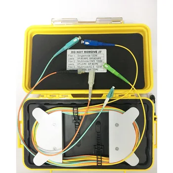 

Multimode 62.5/125 100M+Single Mode G652D100M+OM3,50/125 100M,Fiber Optic OTDR Launch Cable Test Box