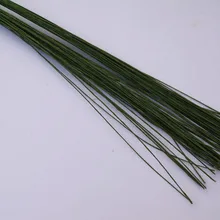 Венок проволока производственный материал 28 калибр зеленый флорист проволока 200 штук