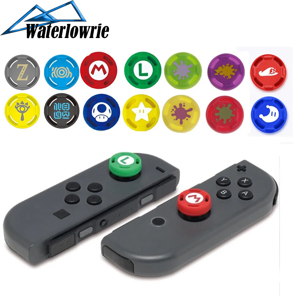 

Silicone Gel Thumb Stick Grip Caps Gamepad Analog Joystick Cover Case For Nintend Switch NS Controller Joy-Con ThumbStick