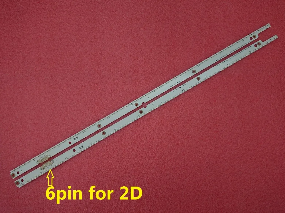 Led para 2020svs40 Tira Retroiluminação Ue40es5500 Ua40es6100 Ue40es6800 V1ge-400sma 400smb-r3 Bn96-21461a 21460a Ue40es6710u 2 Pcs 2d - Image 3