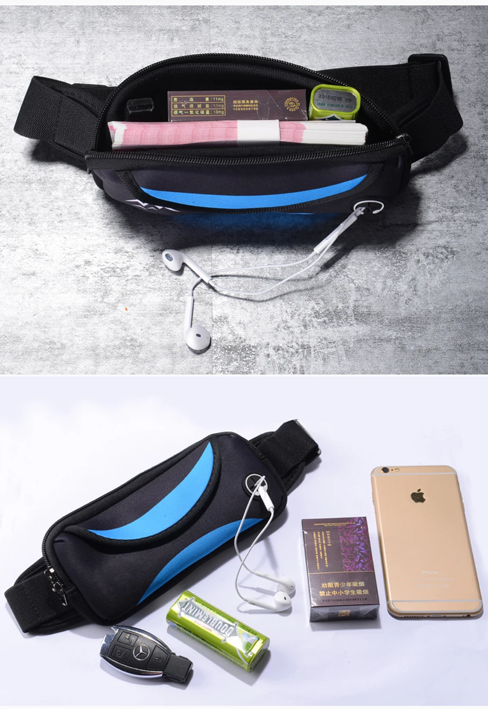 Стоящая Беговая сумка для бега, Ультралегкая поясная сумка, спортивные аксессуары для кемпинга, туризма, держатель для мобильного телефона, ремень безопасности